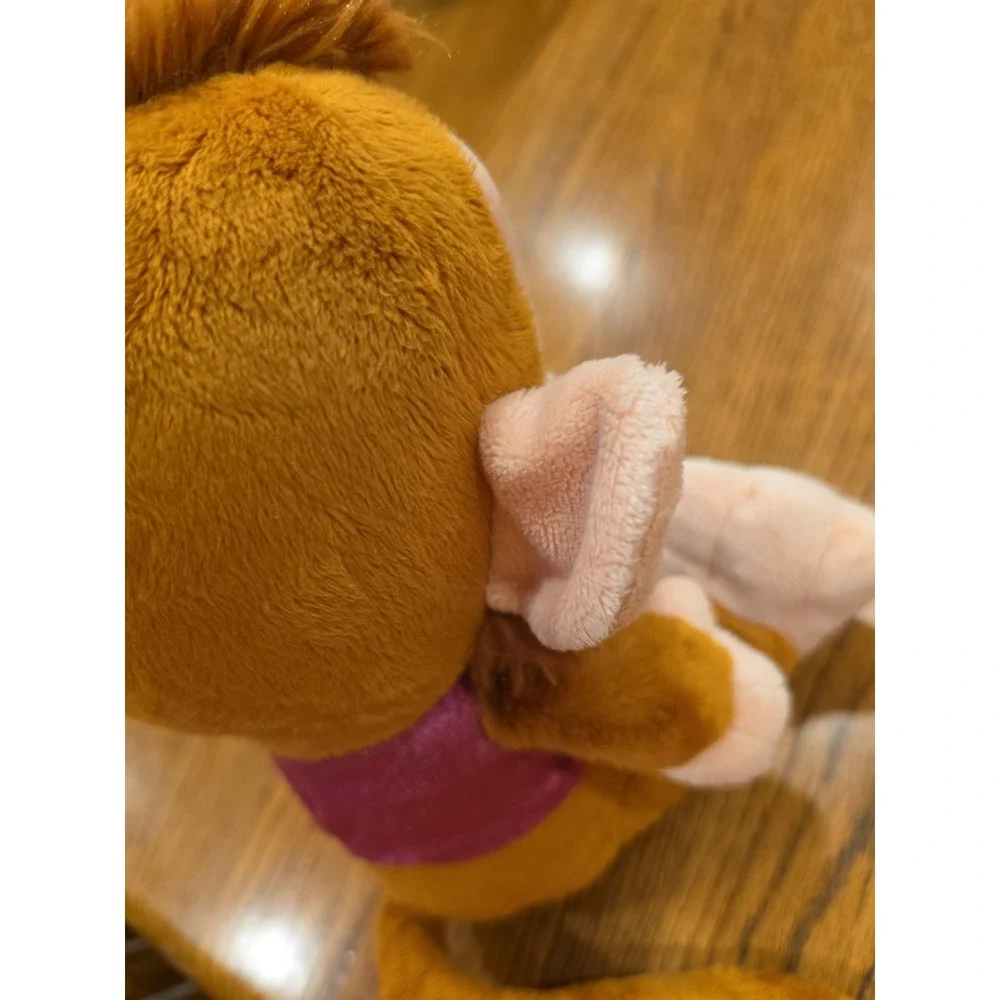 Disney Parks Exclusive Aladdin Monkey Abu Big Feet Plush Stuffed Animal
